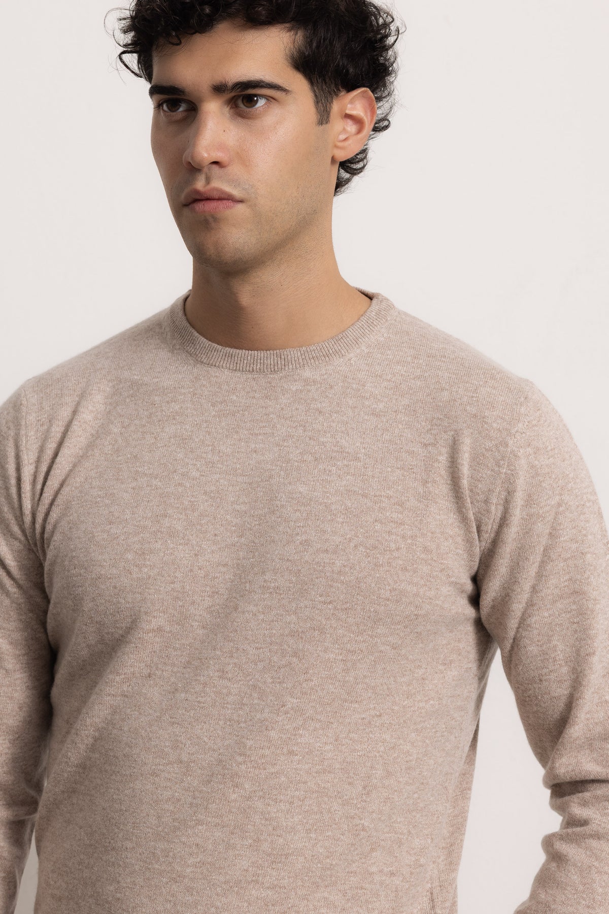 COSIMO - Maglione girocollo (Beige Medio)