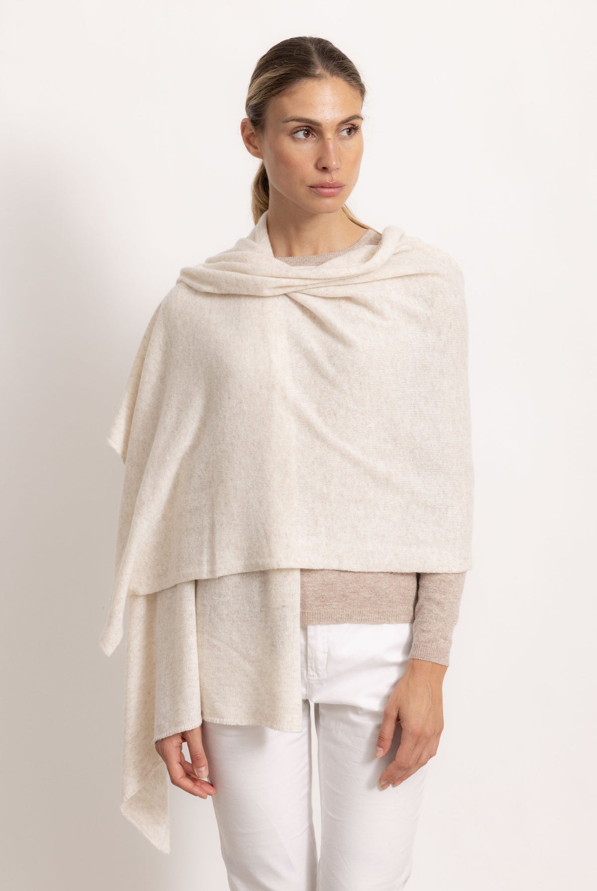 MATILDE - Sciarpa classical (Beige Chiaro)