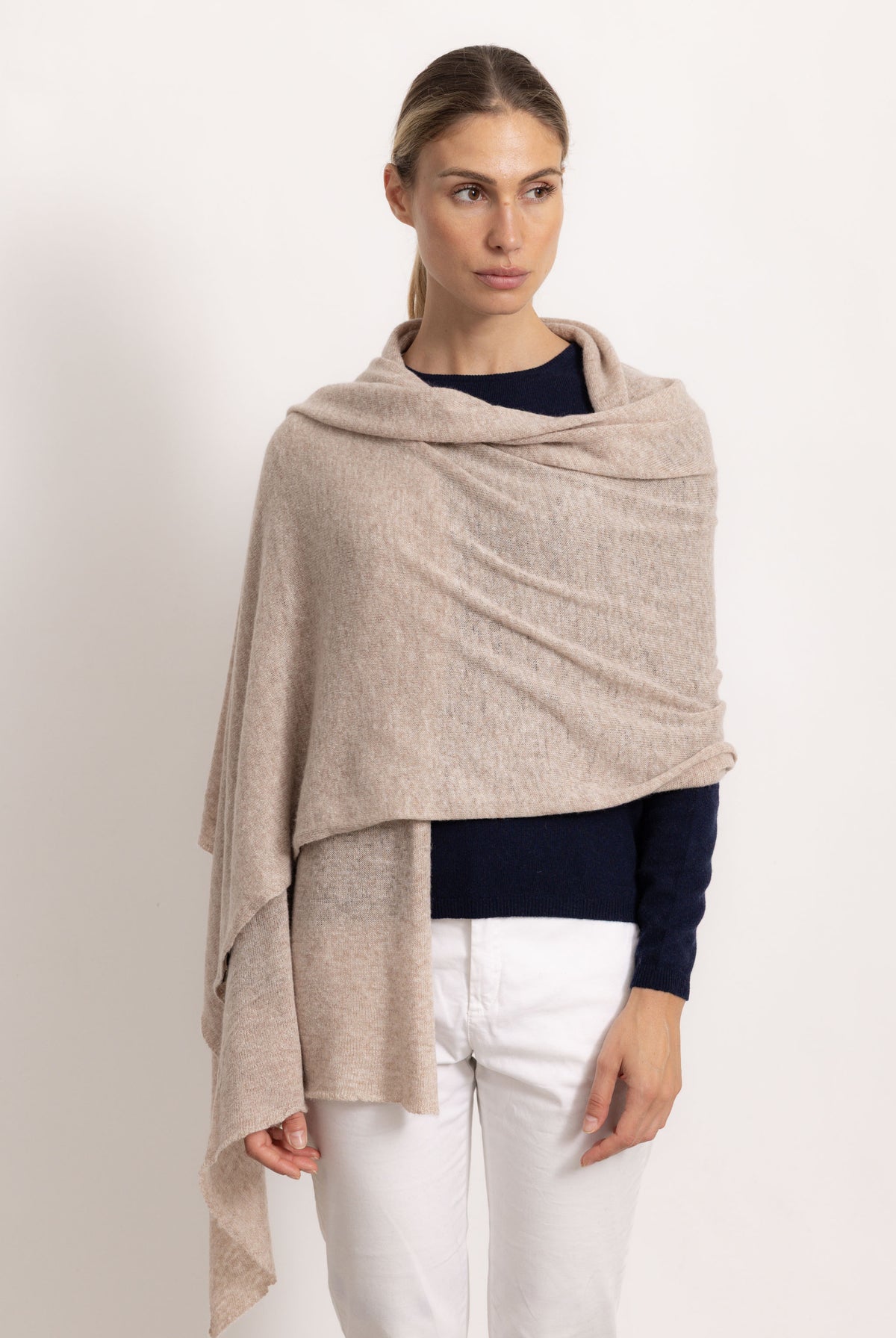 MATILDE - Sciarpa classical (Beige Medio)