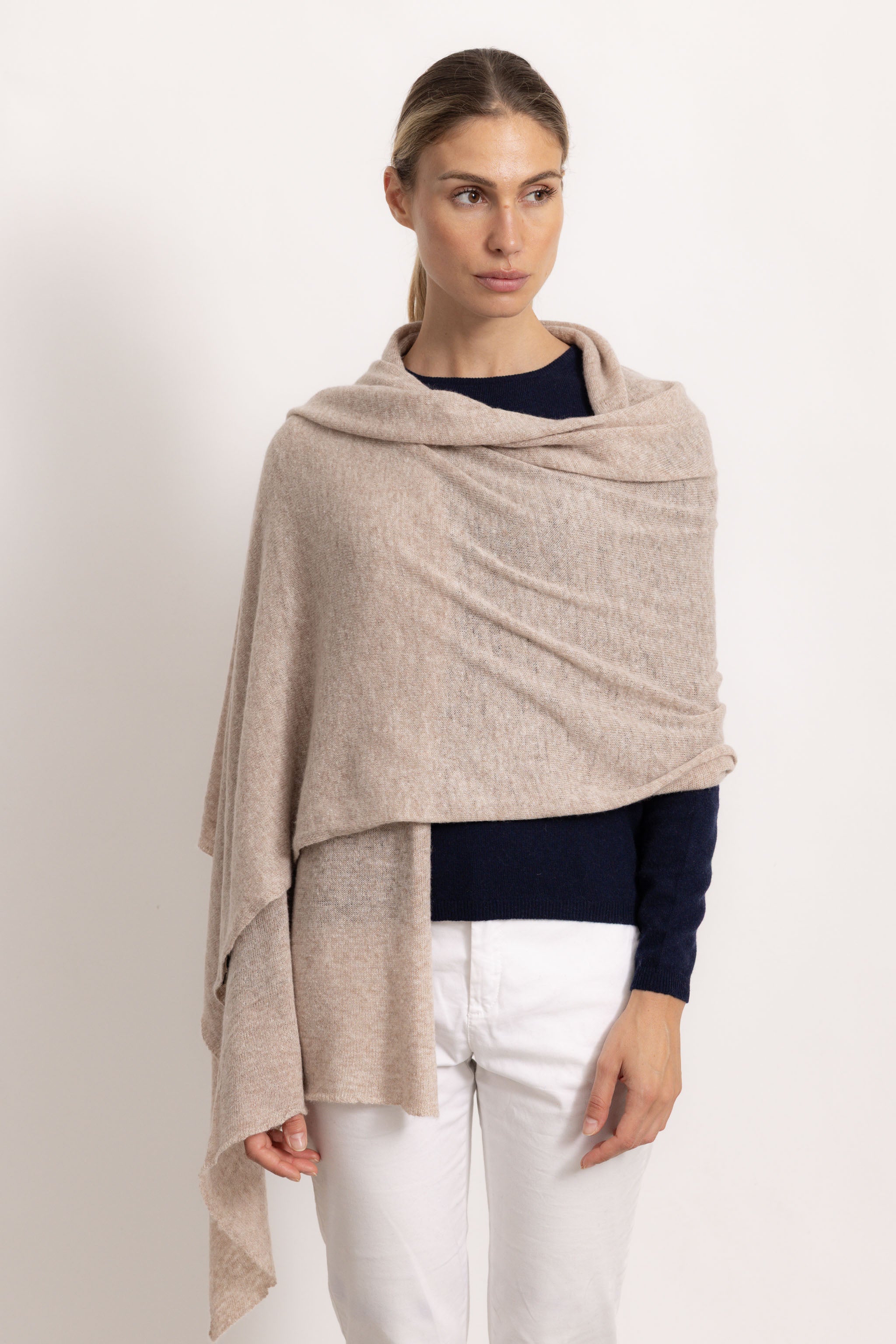MATILDE - Sciarpa classical (Beige Medio)