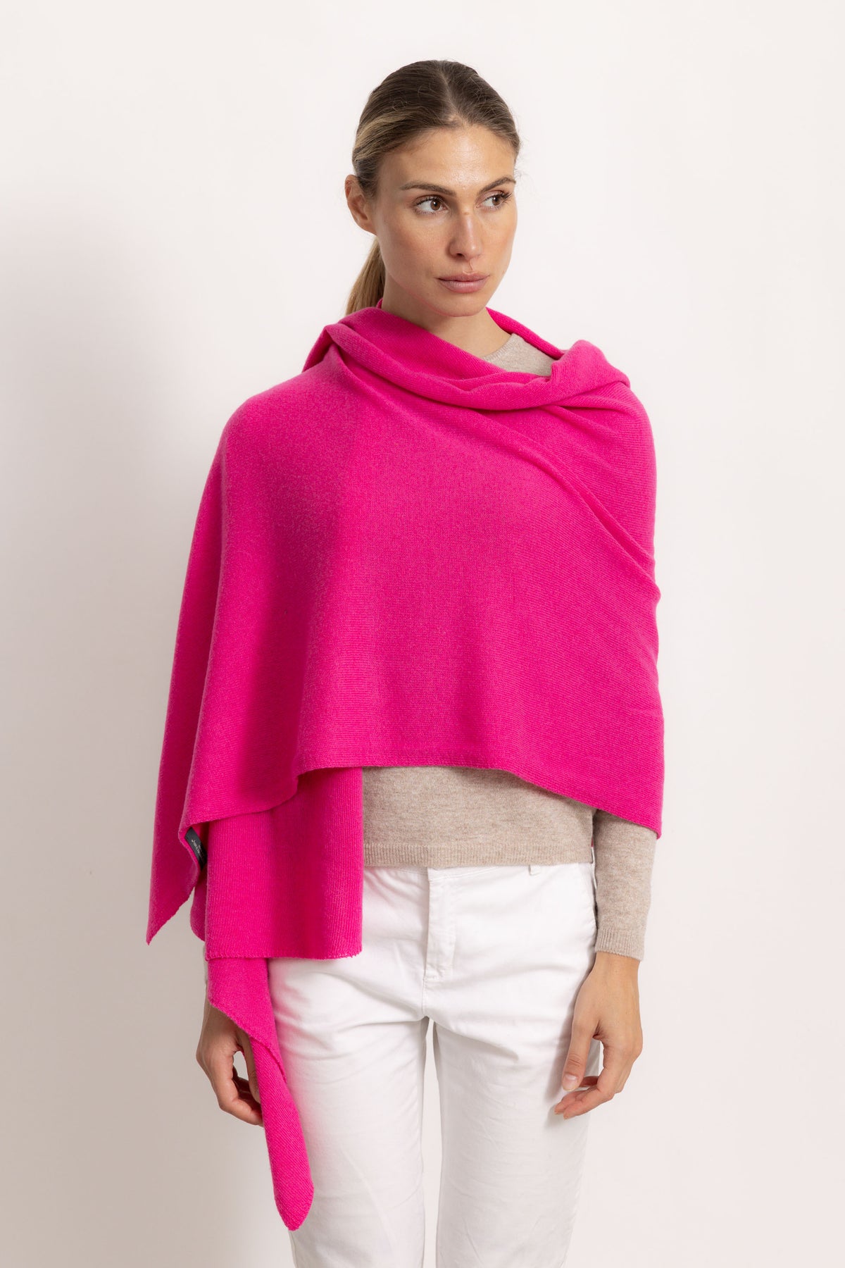 MATILDE - Sciarpa classical (Fucsia)