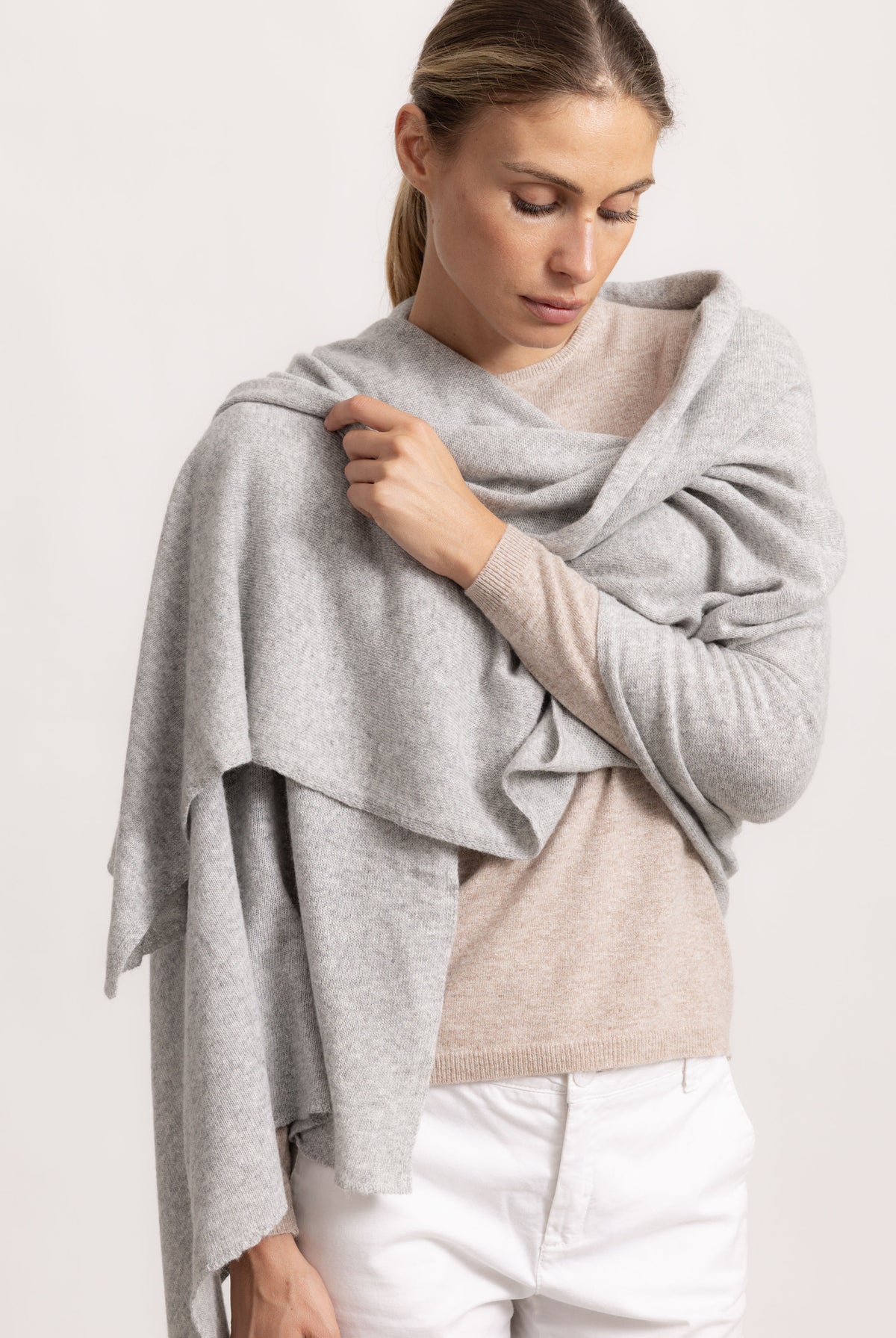 MATILDE - Sciarpa classical (Grigio)