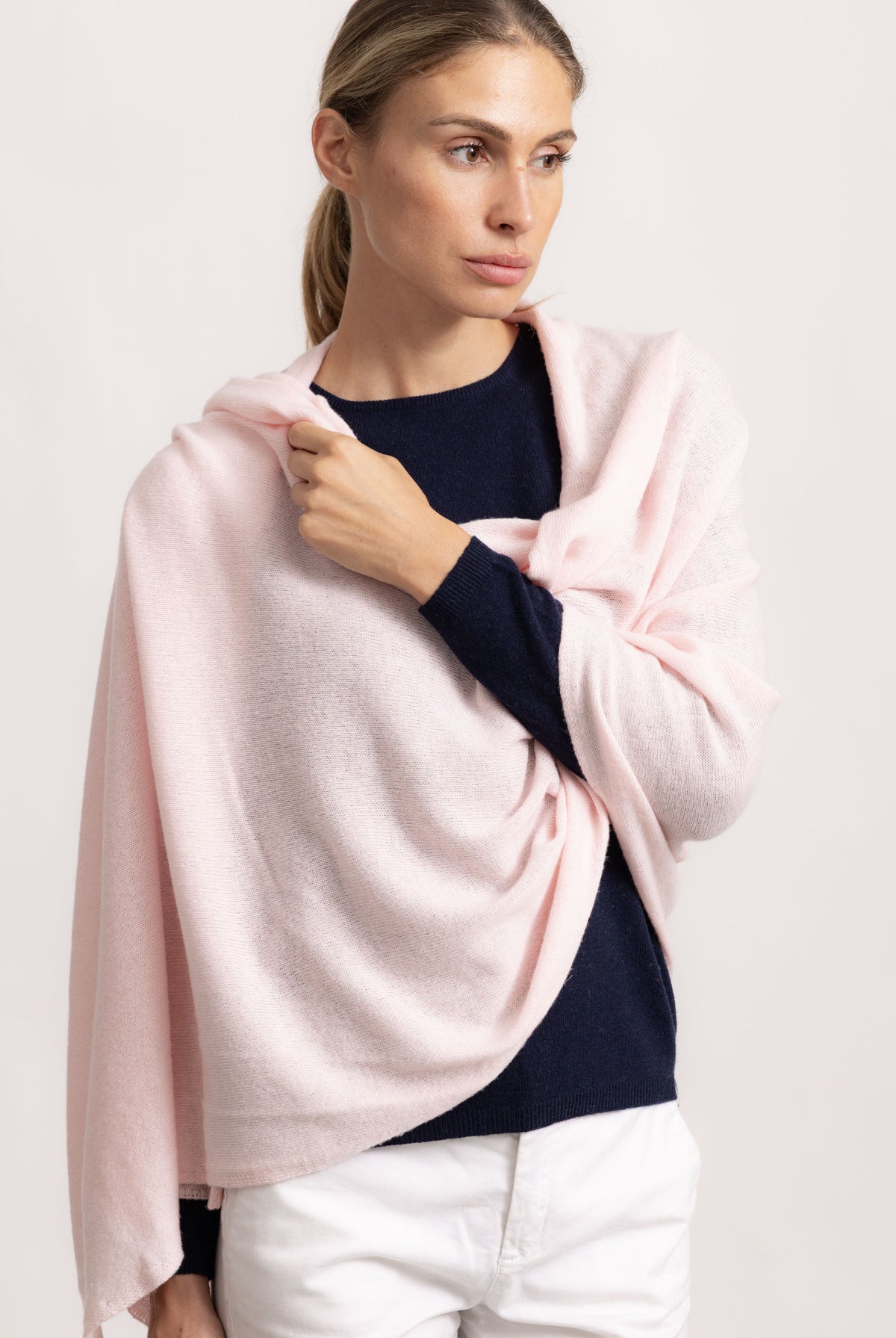 MATILDE - Sciarpa classical (Rosa Soft)