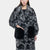 VIENNA Crochet - Cappotto con tasche in volpe (Grigio/Nero)