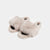 ASPEN - Slipper con fascia in volpe e bordatura in visone (Fango)