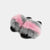 ST. MORITZ - Slipper con fascia in volpe (Grigio/Rosa)