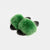 ST. MORITZ - Slipper con fascia in volpe (Verde)