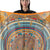 Salzburg - Luxury Foulard (orange and turquoise)