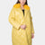 Innsbruck - Coat Cien gramos con borde de cuello de zorro (amarillo)
