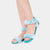 St. Tropez - Sandal with band and visual laces (blue)