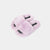 Miami - Slipper with band and bordering in mink (lilac)