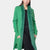 Montecarlo - Cardigan with Fox Front Bordature (Green)