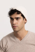 AMEDEO - Cappello a coste (Avorio)