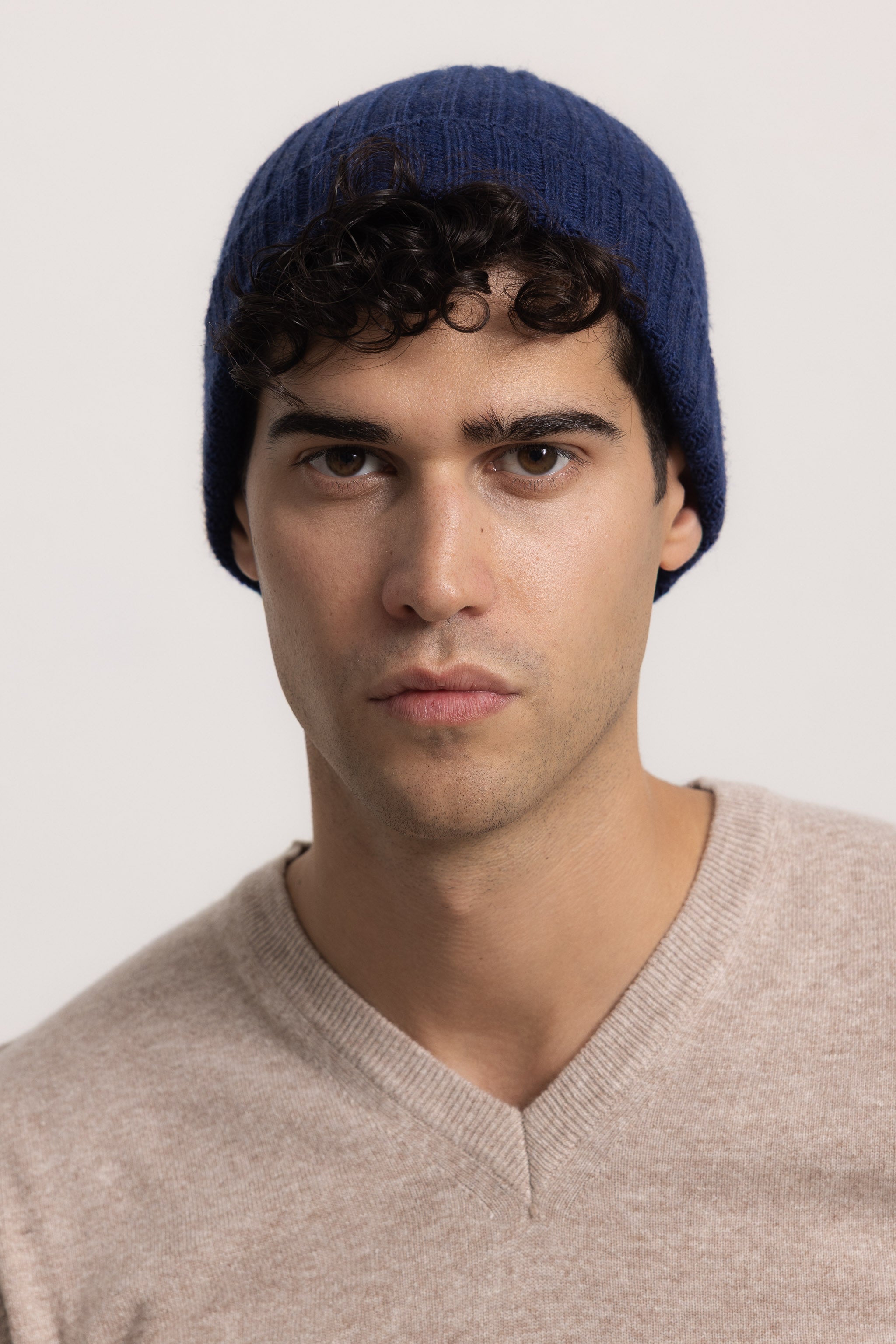 AMEDEO - Cappello a coste (Jeans)