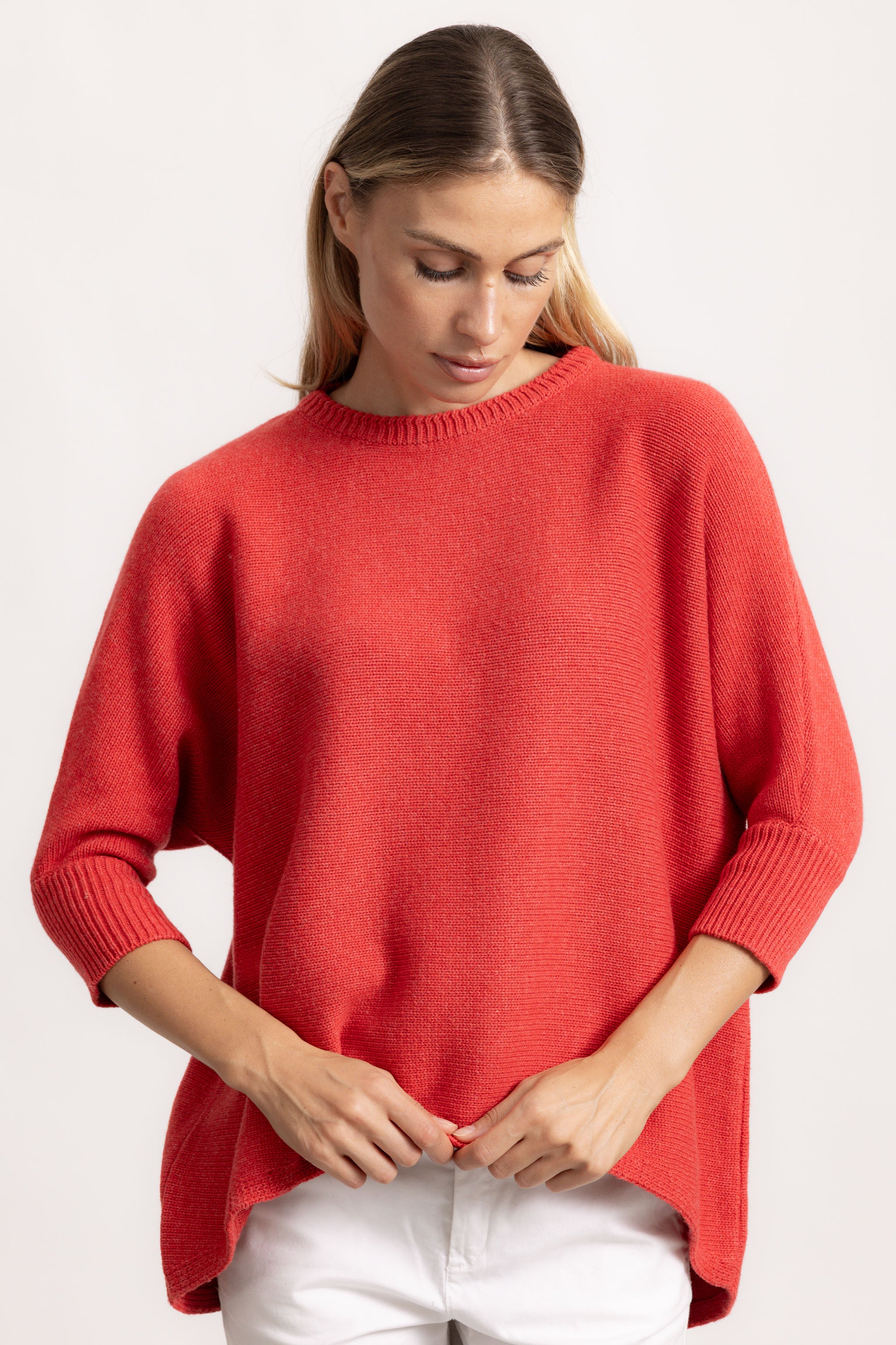 BEATRICE - Maglione girocollo (Corallo)