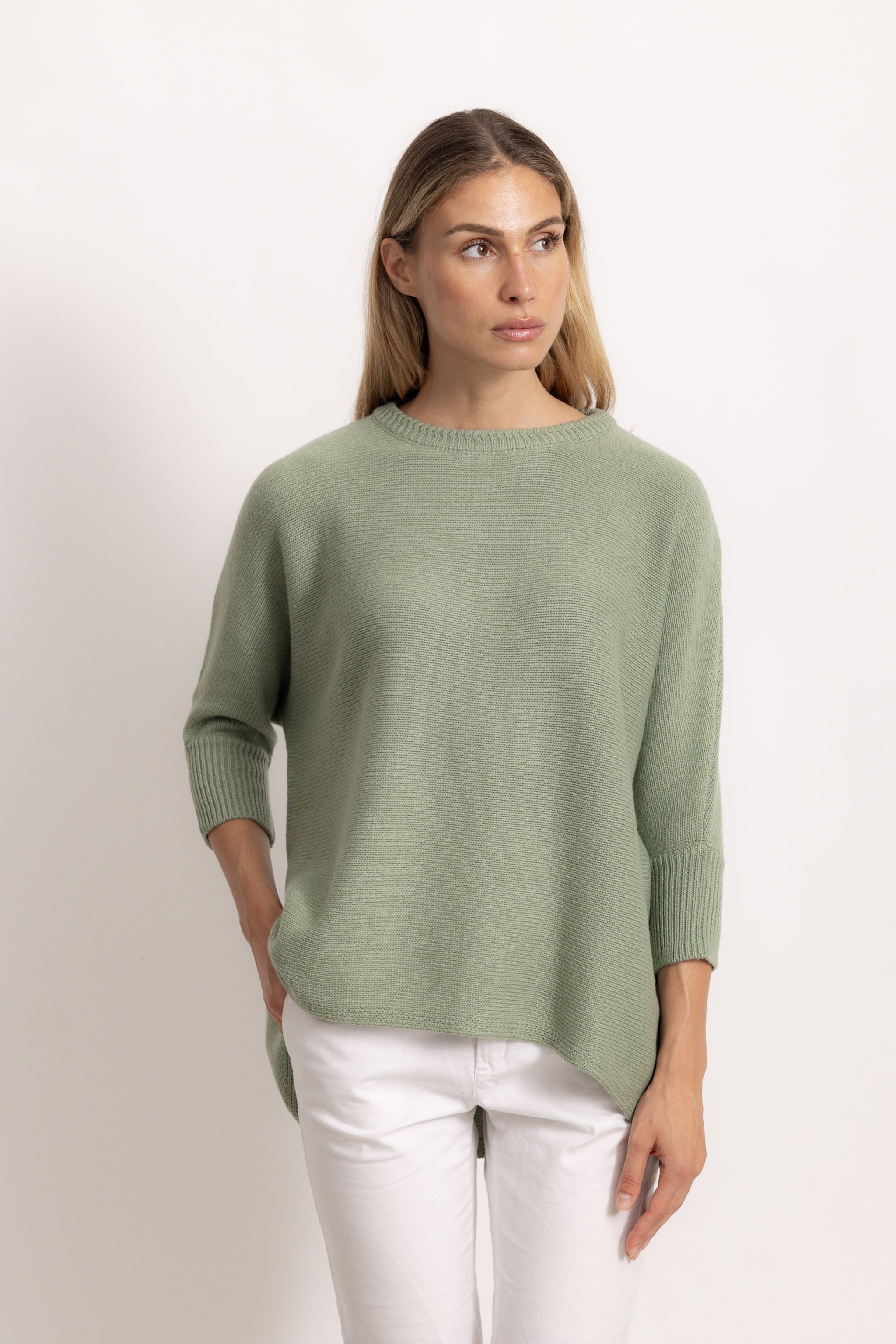 BEATRICE - Maglione girocollo (Salvia)
