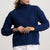 BENEDETTA - Rollkragenpullover (Blau)