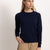 BIANCA - Maglione girocollo slim fit (Marine)