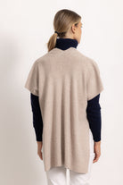 CATERINA - Poncho gilet (Beige Scuro)