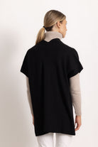 CATERINA - Poncho gilet (Nero)