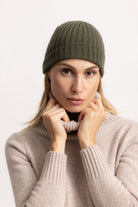 COSTANZA - Cappello a coste (Verde Oliva)