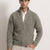 FILIPPO - Felpa con zip (Grigio Melange)