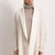 GINEVRA - Poncho con maniche (Beige Chiaro/Avorio)