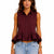MARBELLA - Shirt (Bordeaux)