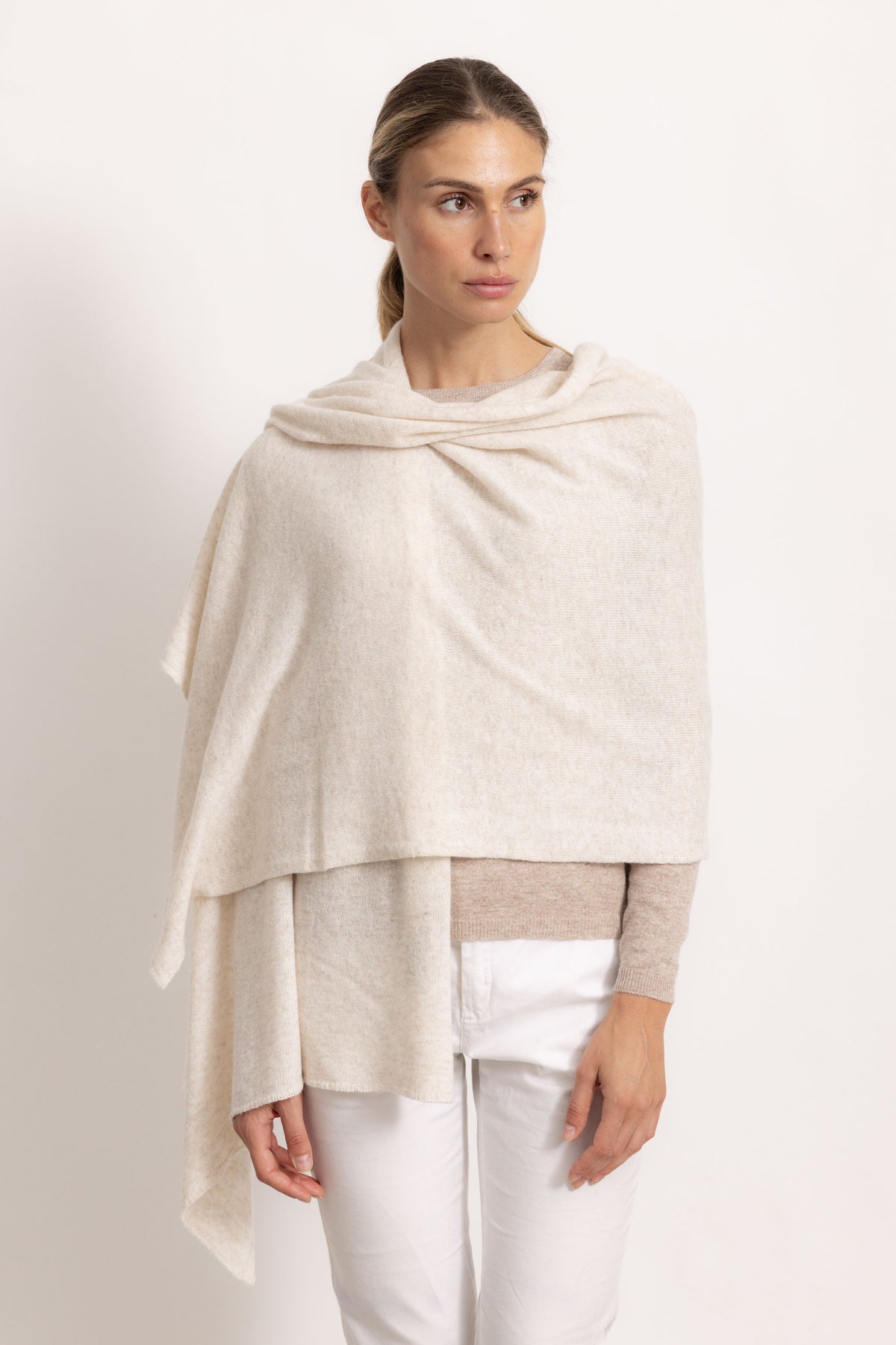 MATILDE - Sciarpa classical (Beige Chiaro)