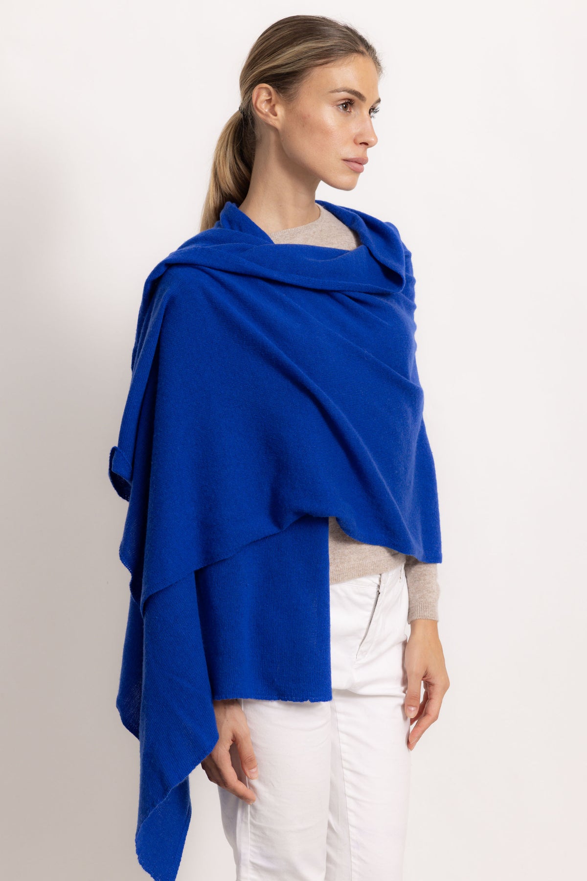MATILDE - Sciarpa classical (Blu Cobalto)
