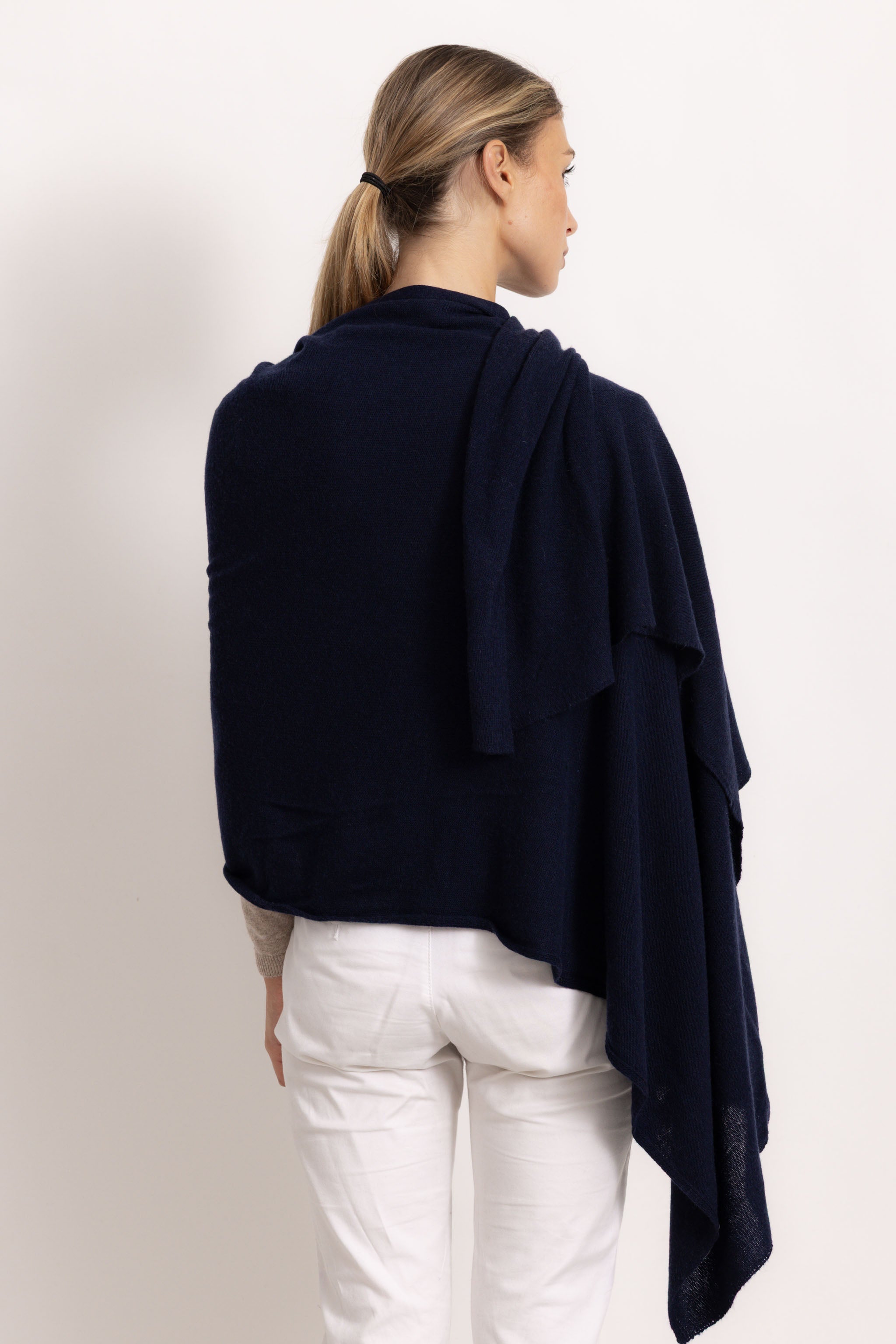 MATILDE - Sciarpa classical (Blu Navy)