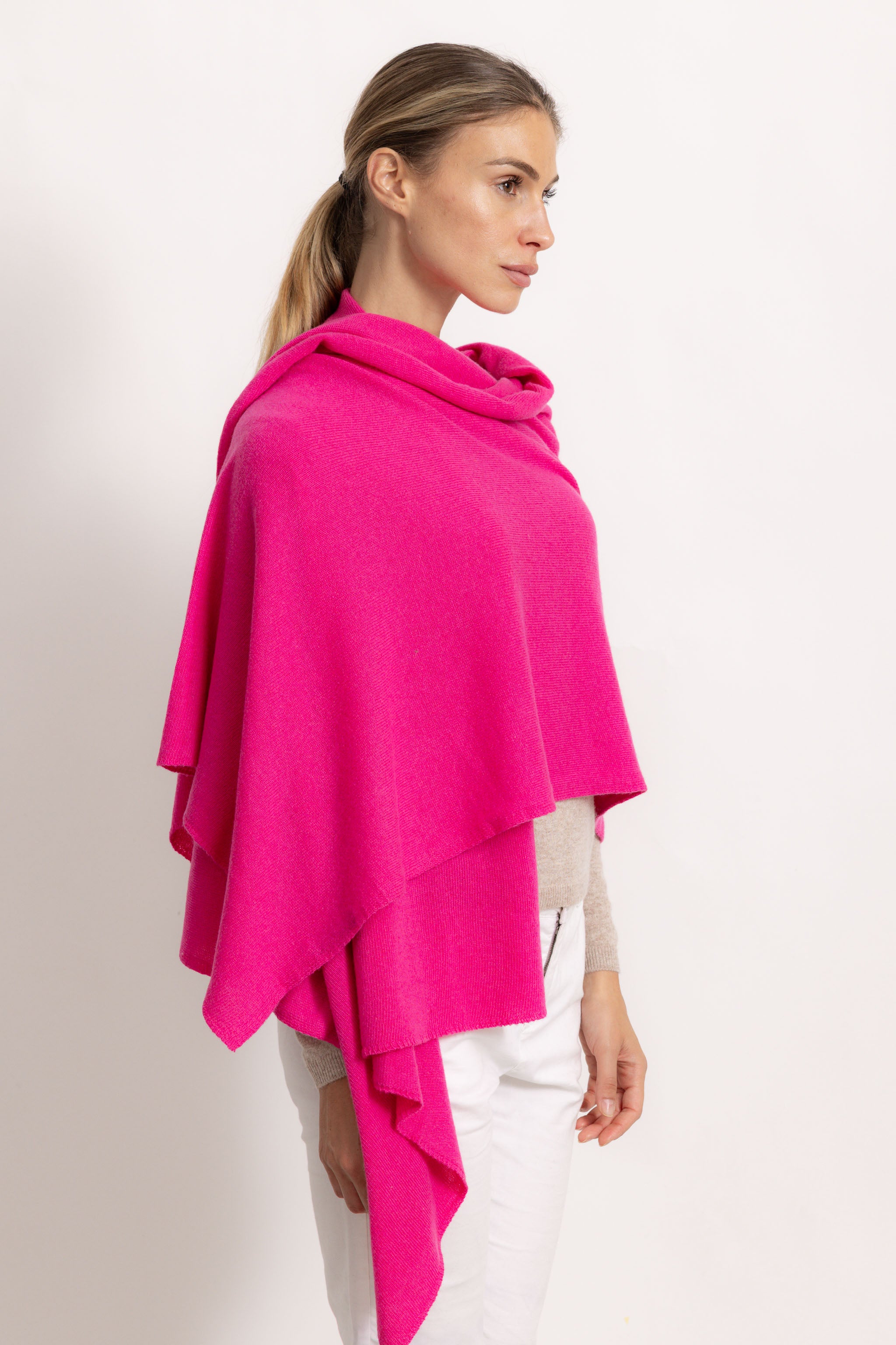 MATILDE - Sciarpa classical (Fucsia)