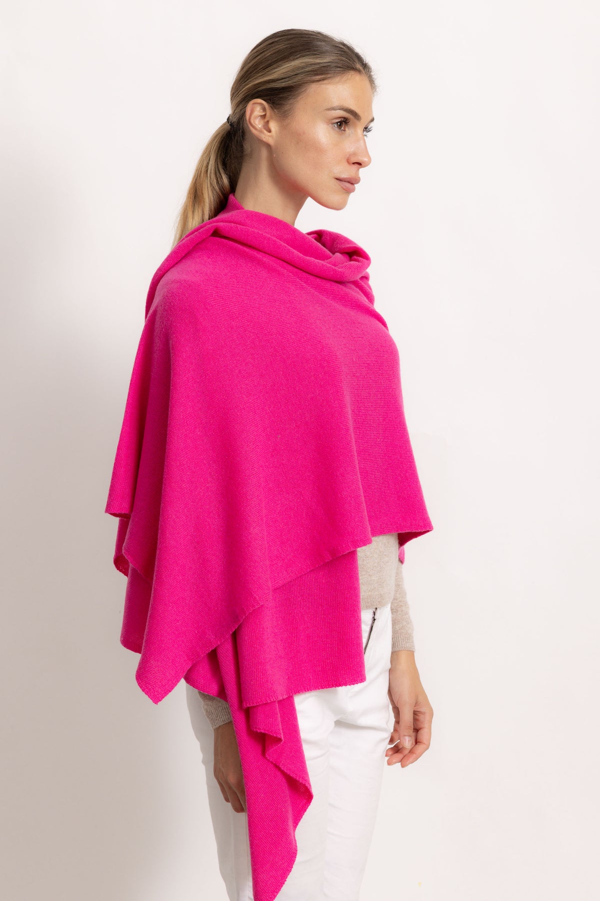 MATILDE - Sciarpa classical (Fucsia)