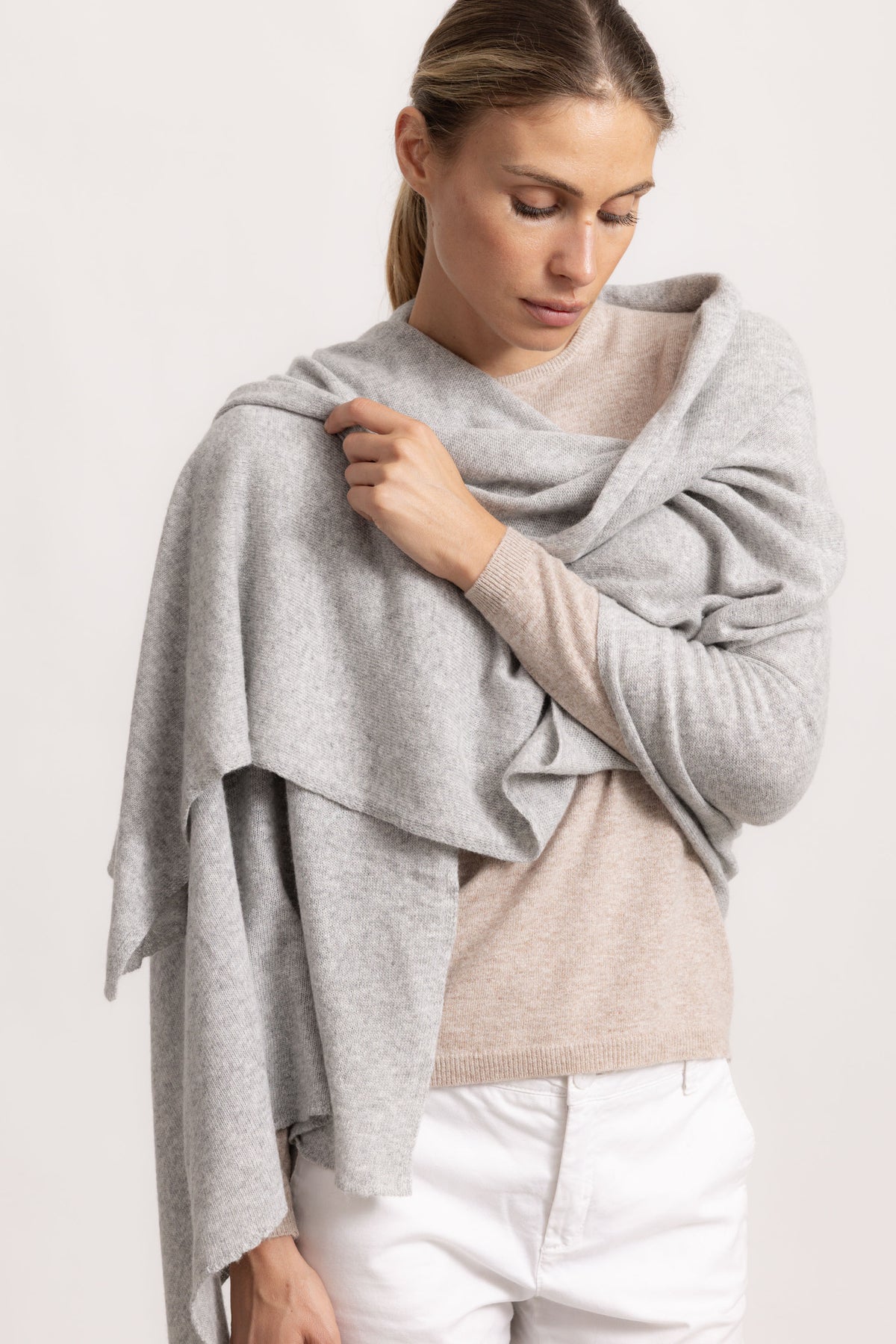 MATILDE - Sciarpa classical (Grigio)