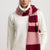 OTTAVIA - Sciarpa (Rosa/Bordeaux)