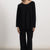 VARSAVIA - Oversize-Strickset (Schwarz)