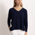 VITTORIA - Maglione con scollo v (Marine)