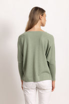 VITTORIA - Maglione con scollo v (Salvia)