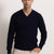 VITTORIO - Maglione scollo V (Blu Navy)