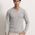 VITTORIO - Maglione scollo V (Grigio Chiaro)