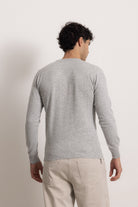 VITTORIO - Maglione scollo V (Grigio Chiaro)