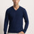 VITTORIO - Maglione scollo V (Marine)